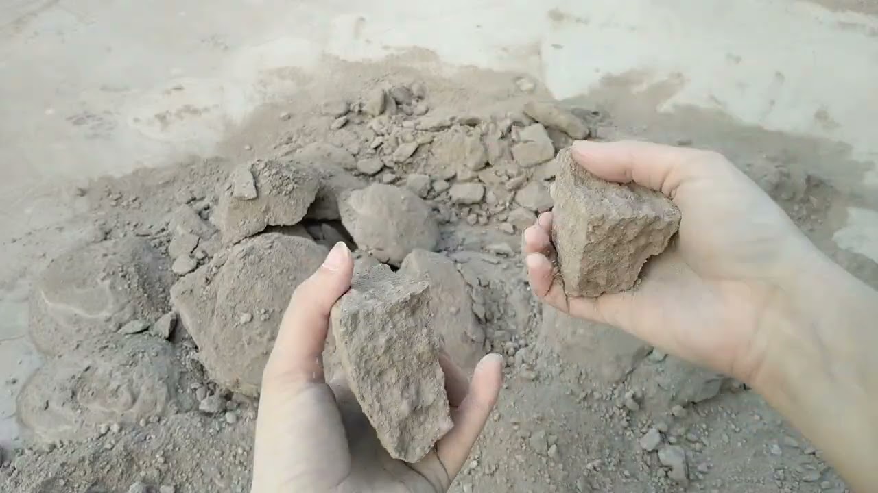 Crispy sand dry floor crumbling | Scraping Asmr Video | Satisfying Asmr Video