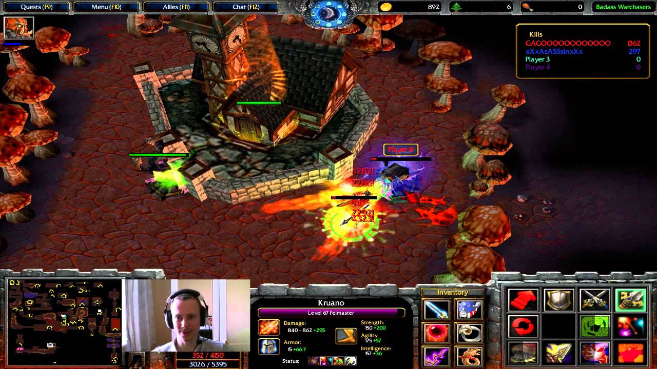 Warcraft 3 - 786 (Badass Warchasers Custom RPG - LONG!)