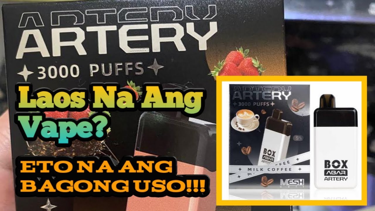 Box Abar Artery (New Disposable vape) Review