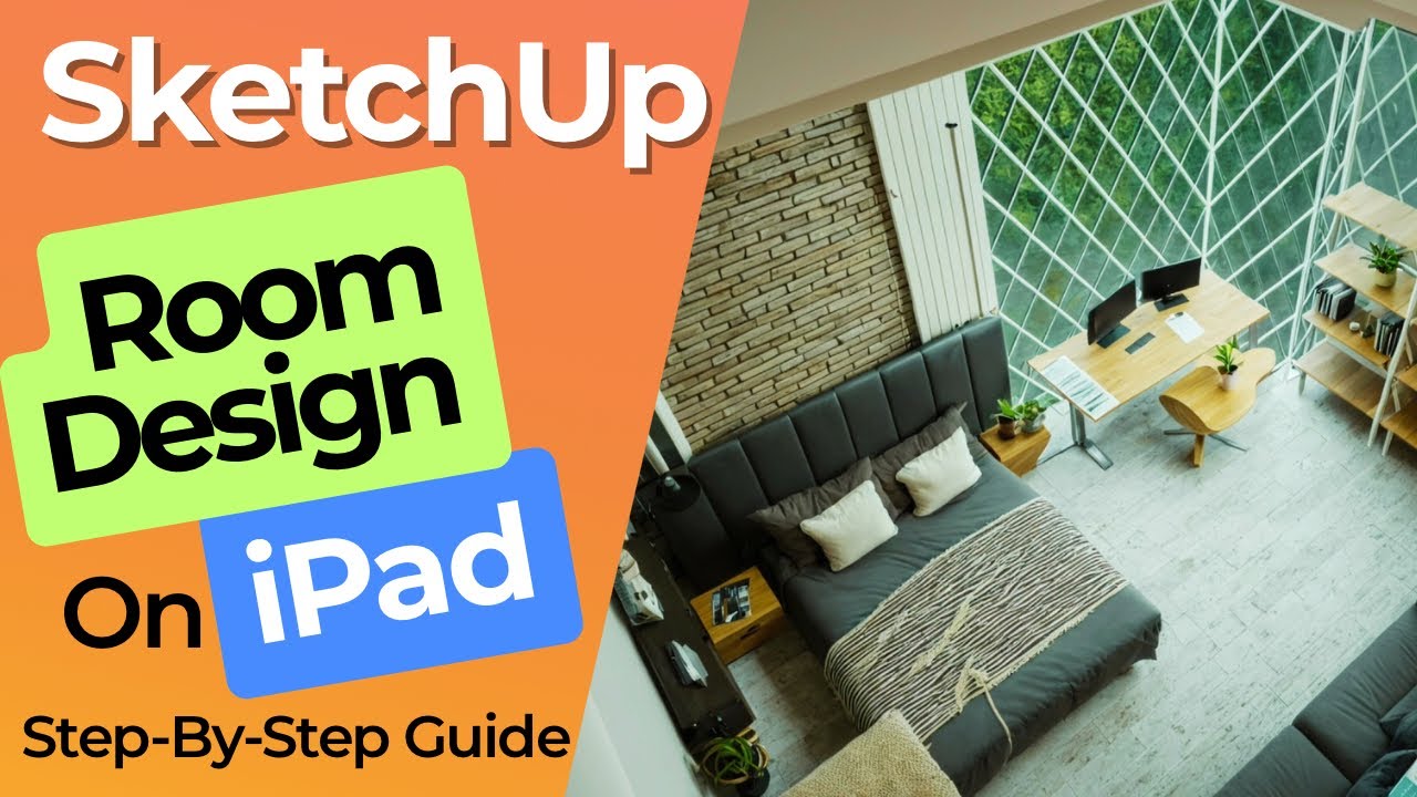 How to Design a Room in SketchUp on iPad | Step-by-Step Interior Tutorial