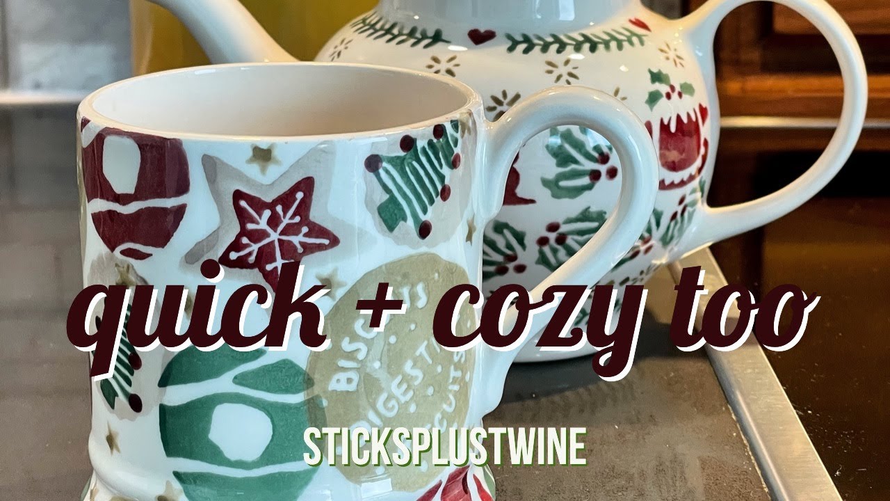 sticksplustwine: quick + cozy too
