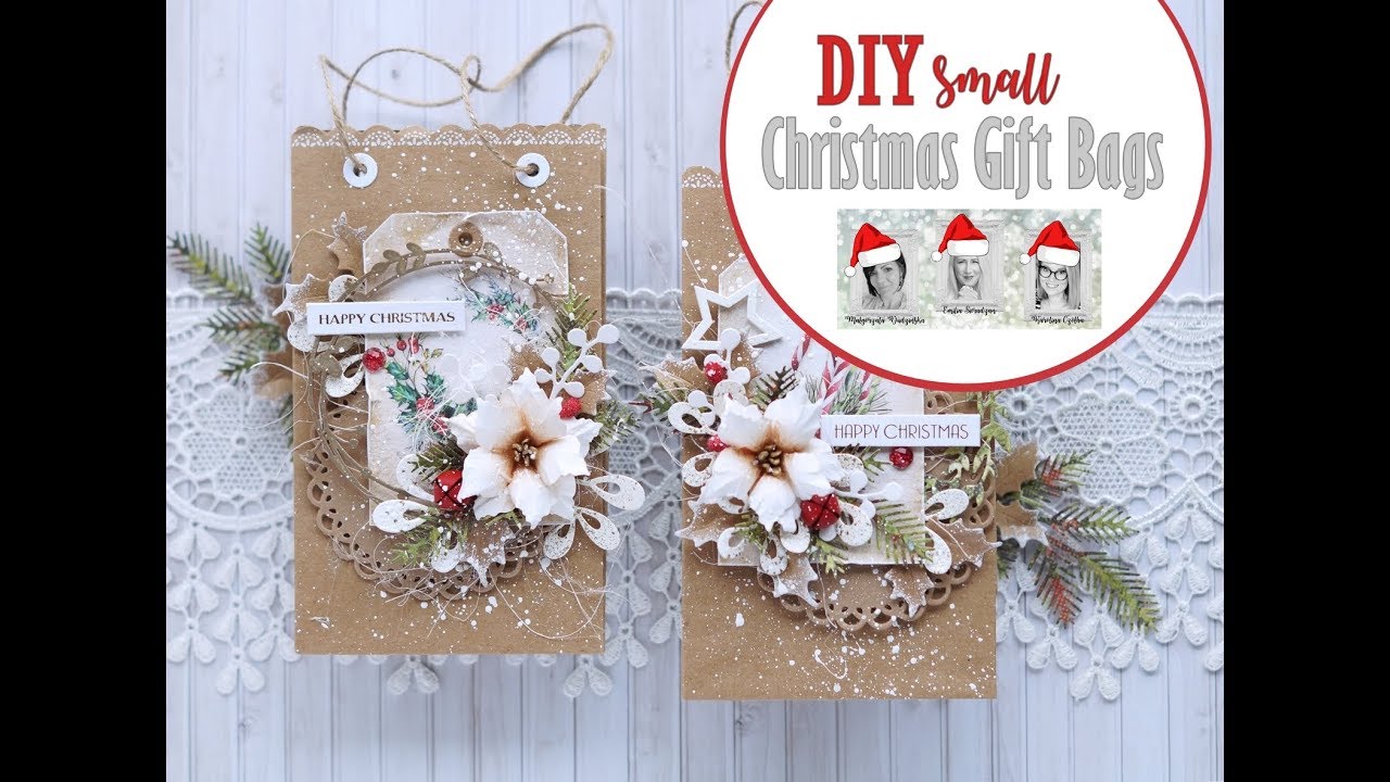 DIY Small Gift Bags / 12 Days of Christmas Hop