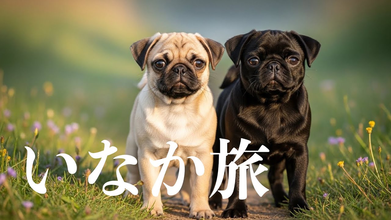 パグの行き当たりばったり いなか旅