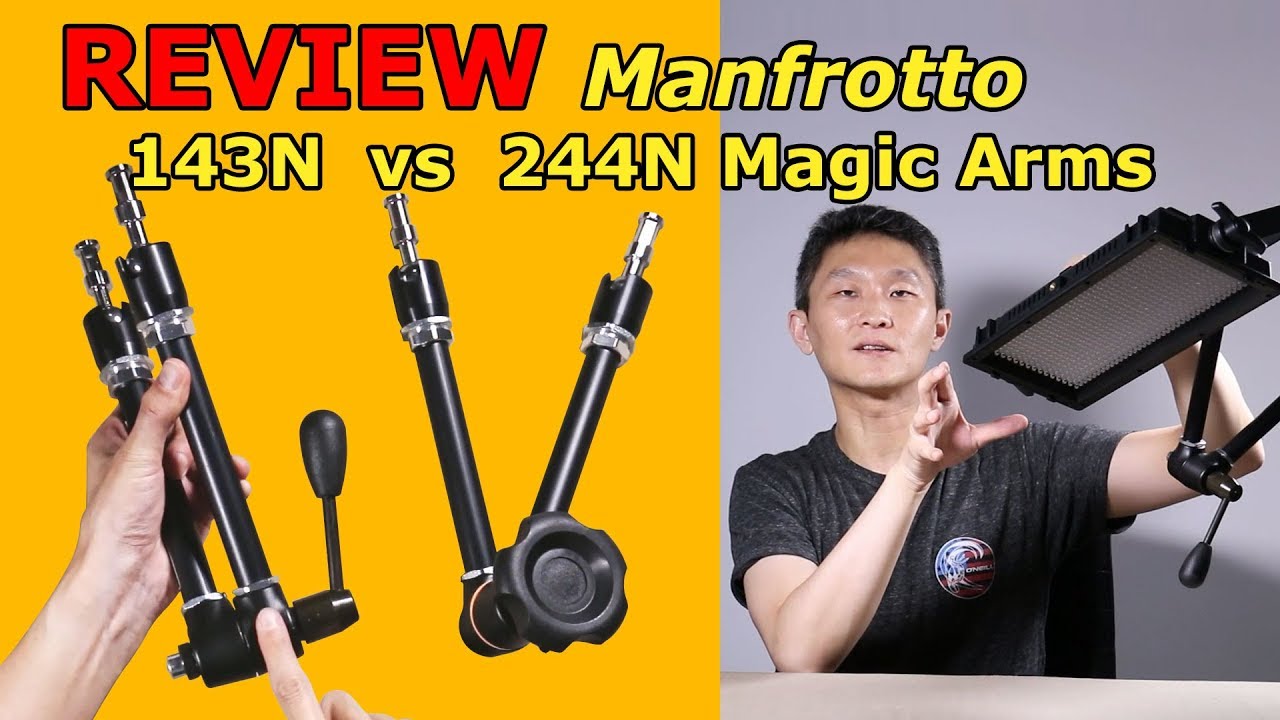 Review: Manfrotto Magic Arms 143N & 244N Magic Arm - Which is Best?