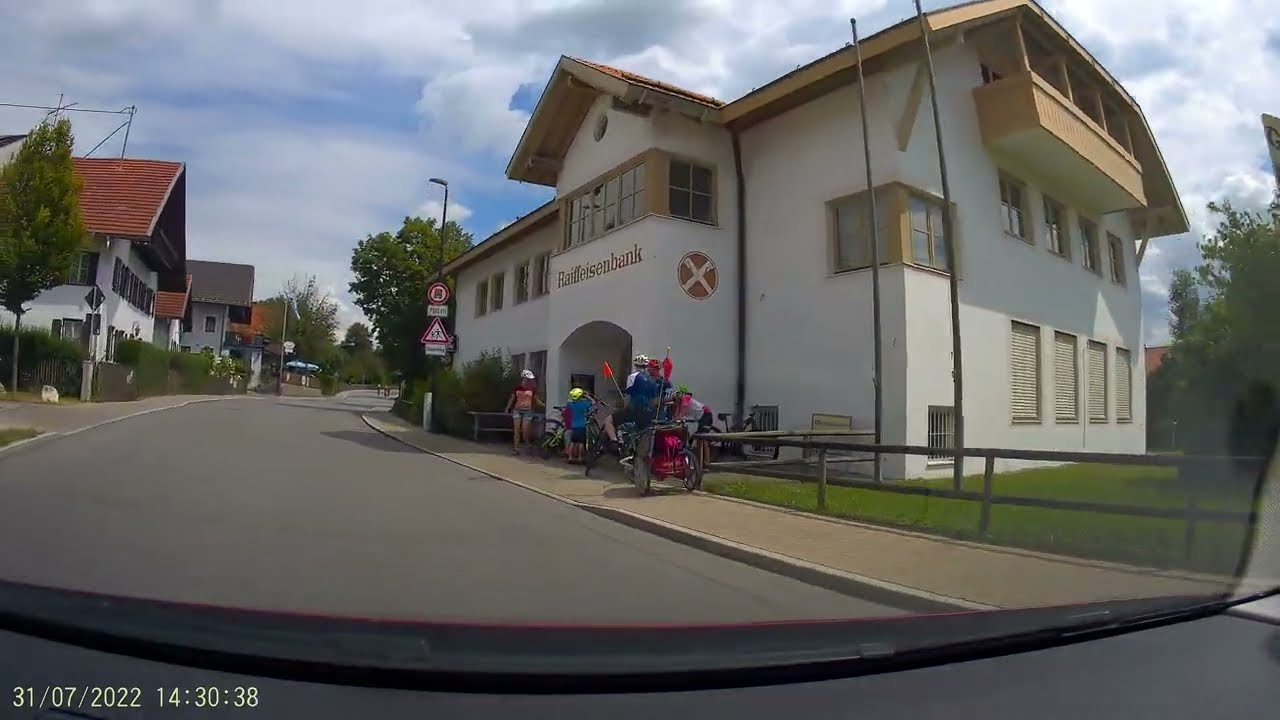 DRIVING IN GERMANY / UFFING 2/2  #fahren #bavaria #deutschland #uffing #road #travel #traffic