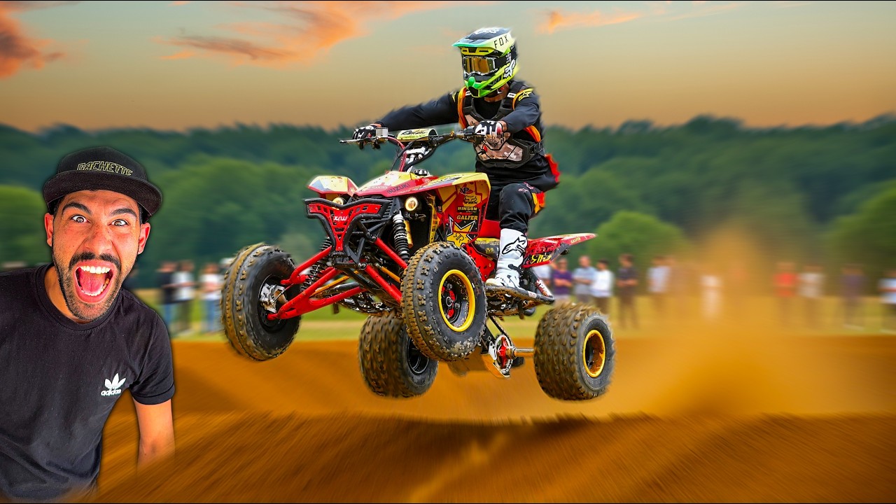 J'EXPÉRIMENTE ENFIN LE QUAD SUR CIRCUIT 🏁