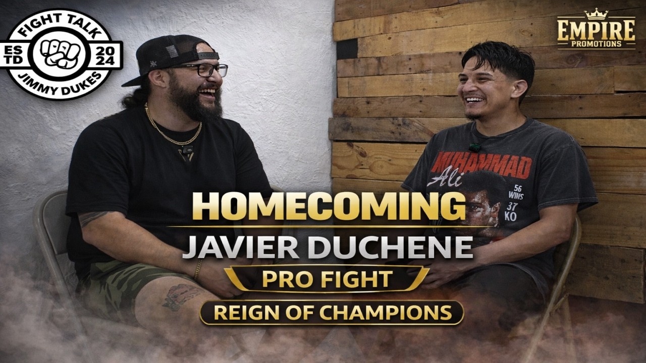 Javier Duchene Talks Homecoming Pro Fight | Fight Talk with Jimmy Dukes