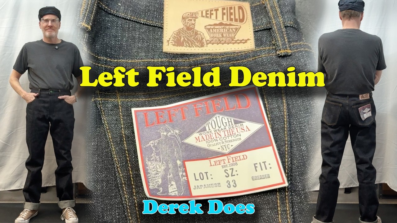 Джинсы Left Field Denim.