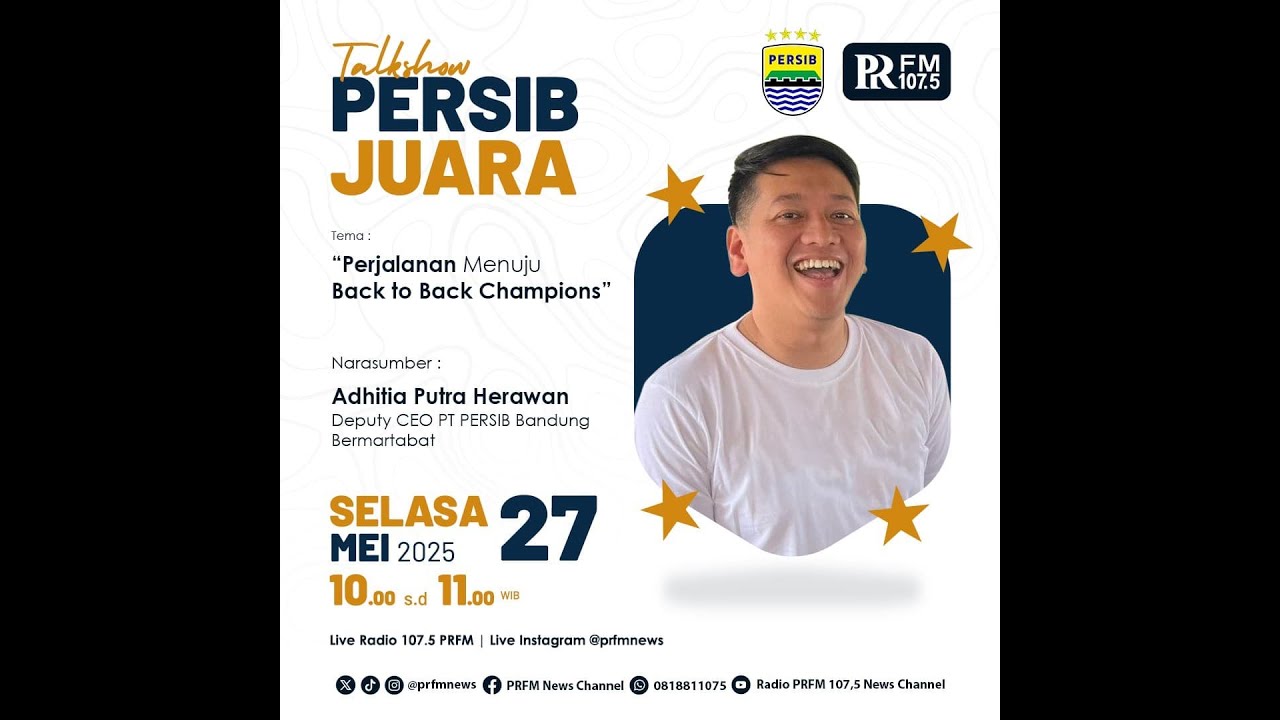 Talkshow Persib Juara