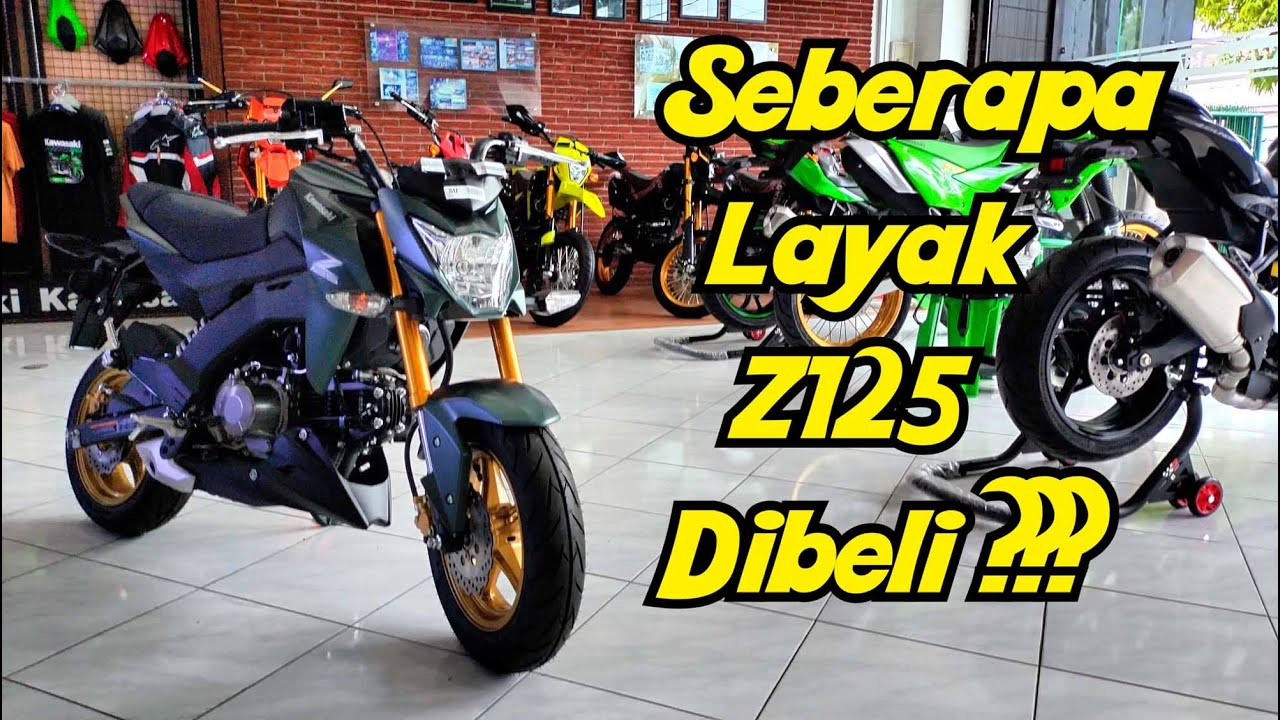 SEBERAPA LAYAK THE NEW KAWASAKI Z125 125 DIBELI???