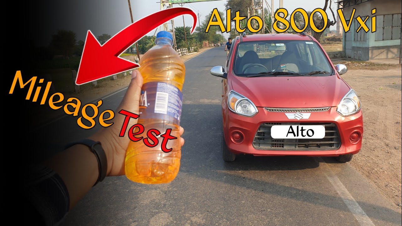 Alto 800 Mileage Test🔥 | Maruti Suzuki Alto 800 Mileage Test | Suzuki Alto 800 Lxi Mileage Test
