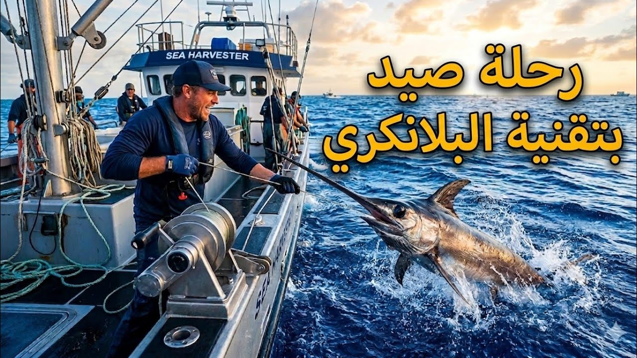 رحلة صيد لاستهداف السمك بتقنية البلانكري فرجة ممتعة