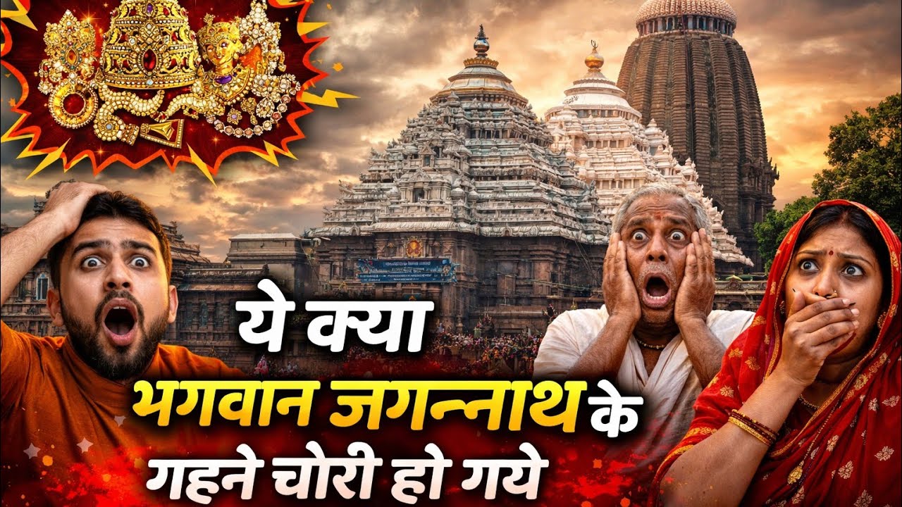 सच्ची घटना पर आधारित कहानी|| ये क्या भगवान जगन्नाथ के गहने चोरी हो गये||#jagannath #bhakti 