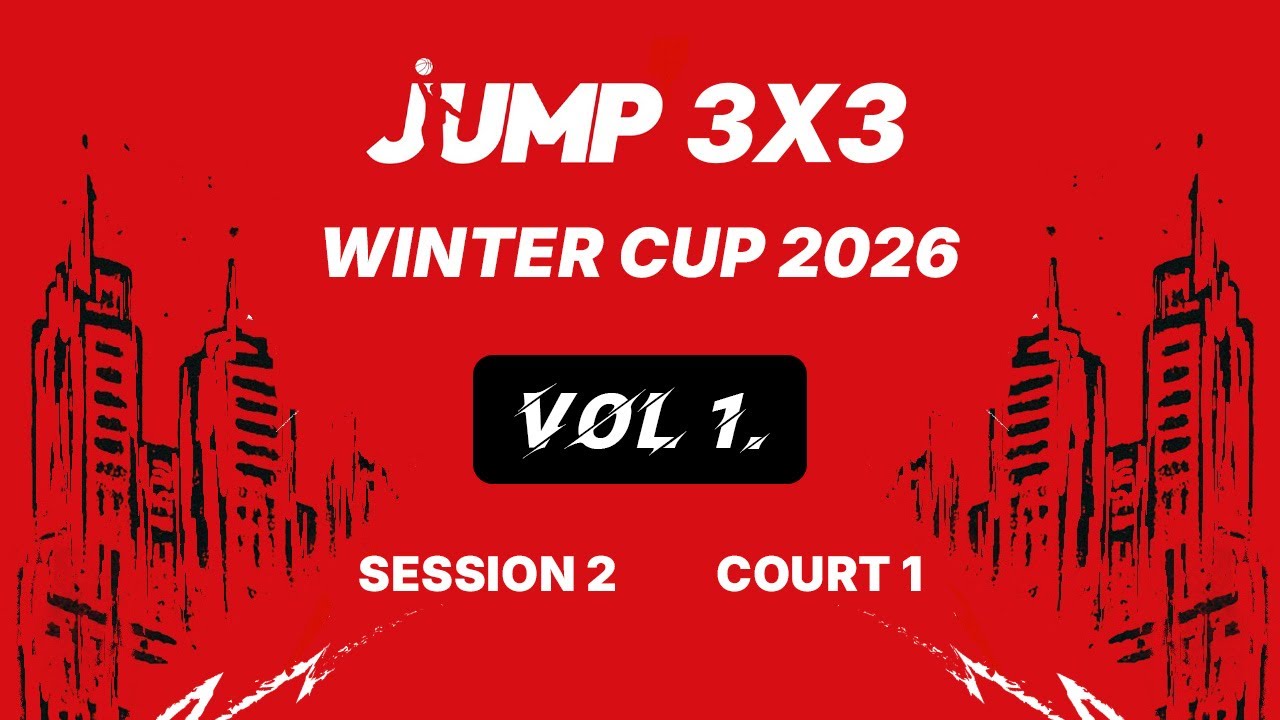 JUMP 3x3 Winter Cup vol.1 | day 2 | court 1 | session 2
