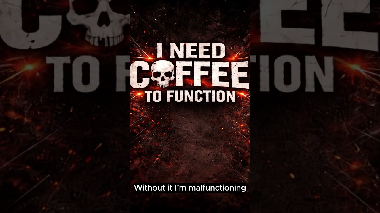 I need coffee to function ☕