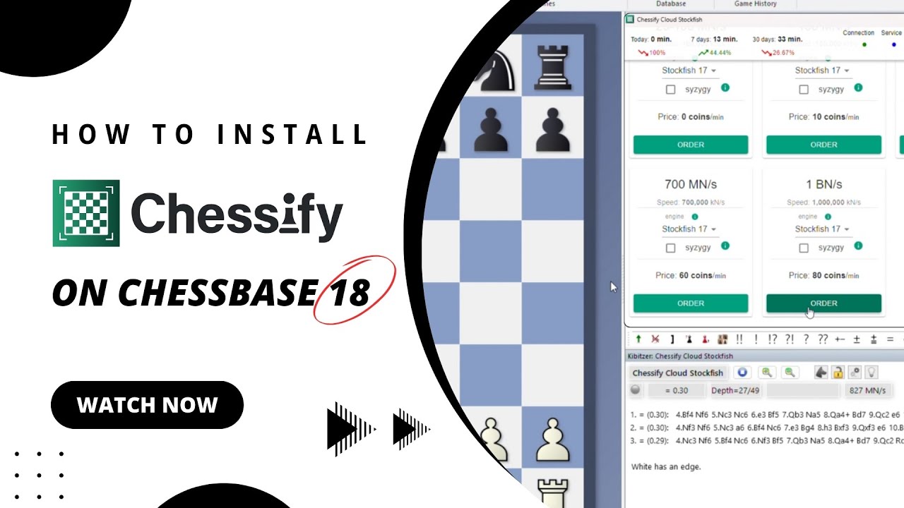 How to Install and Use Chessify Cloud Engines on ChessBase 18 (Step-by-Step Guide)