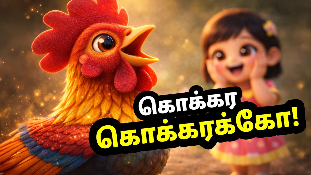 கொக்கர கொக்கரக்கோ சேவலே! 🐓 | தமிழ் குழந்தைகள் பாடல் | Morning Rhyme | Chittu TV