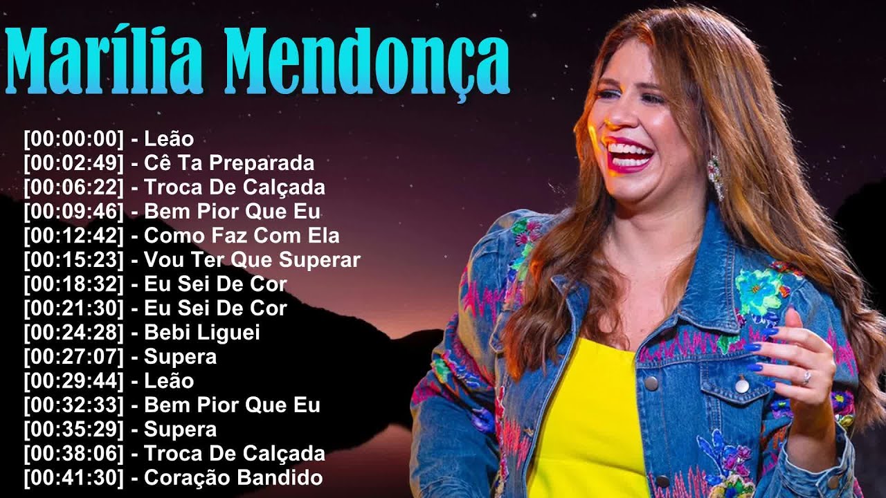 Marília Mendonça – Álbum completo com sucessos como Infiel e De Quem É a Culpa ao vivo