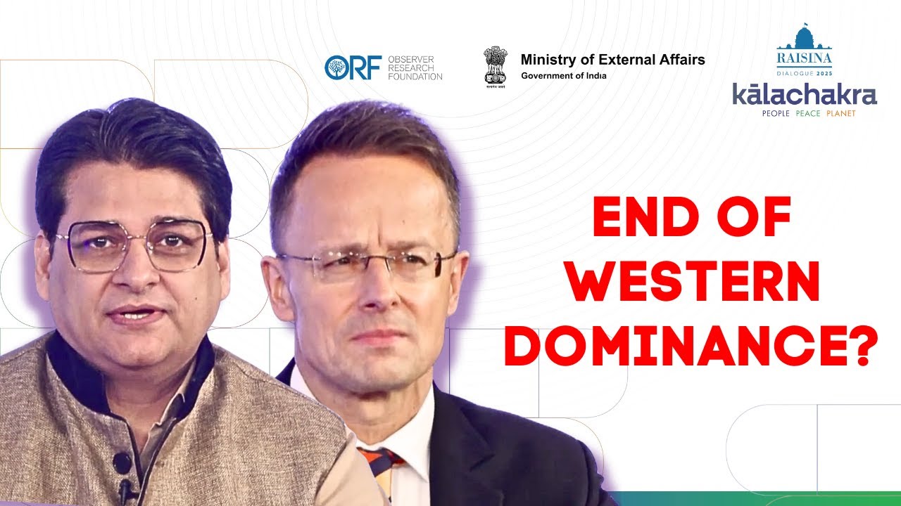 A New World is Emerging—Can Old Powers Survive? | Raisina Dialogue 2025