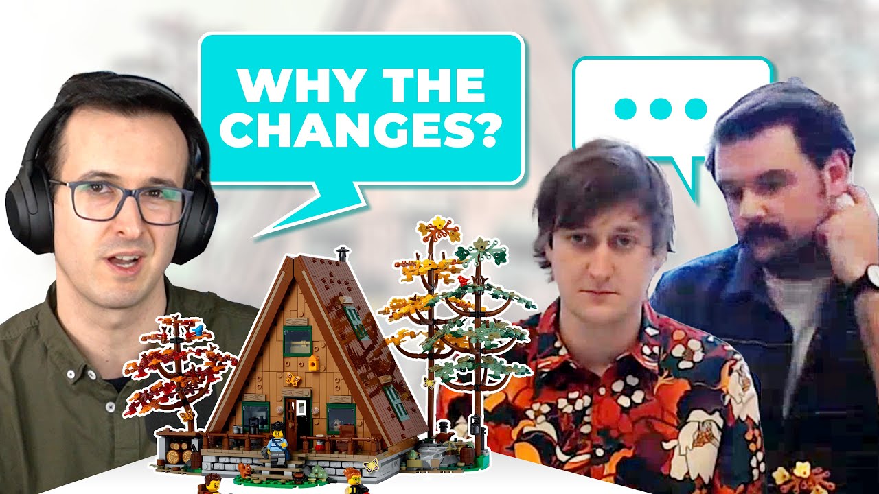 A Frame Cabin LEGO Designers Interview