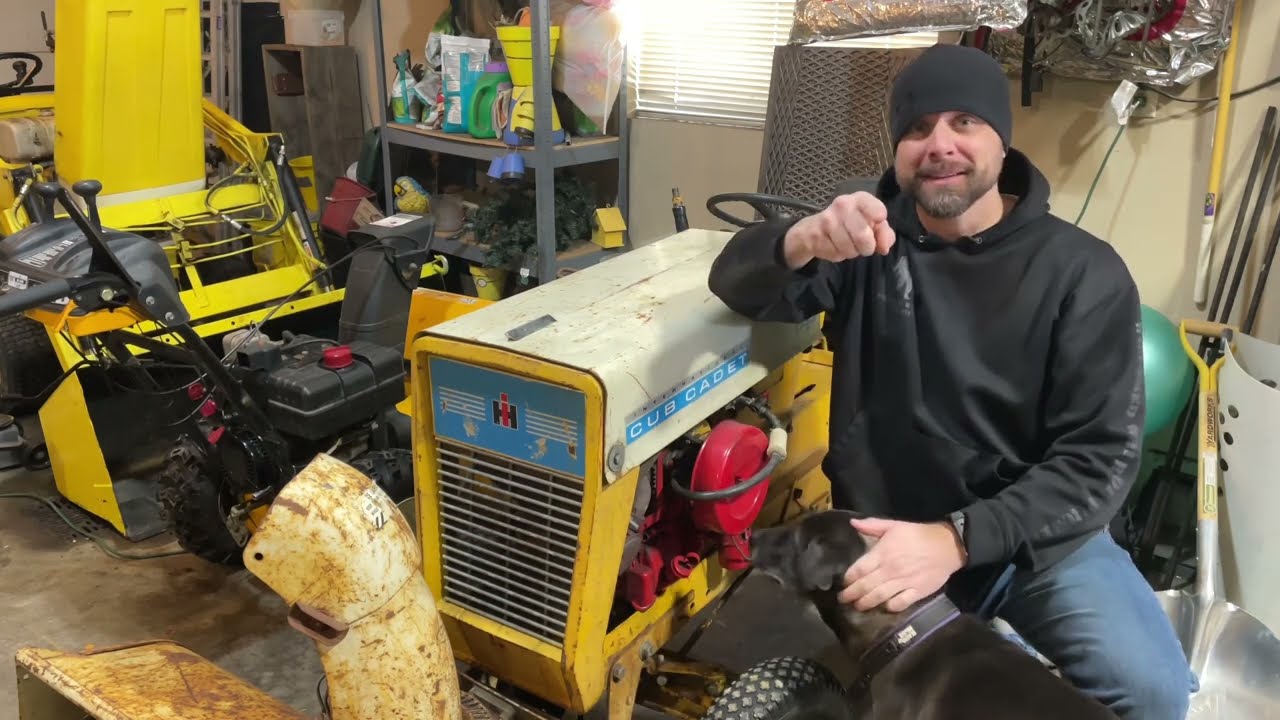 Cub Cadet 122 PTO removal.      Part 1.   Part 2 will include rebuild and re-install