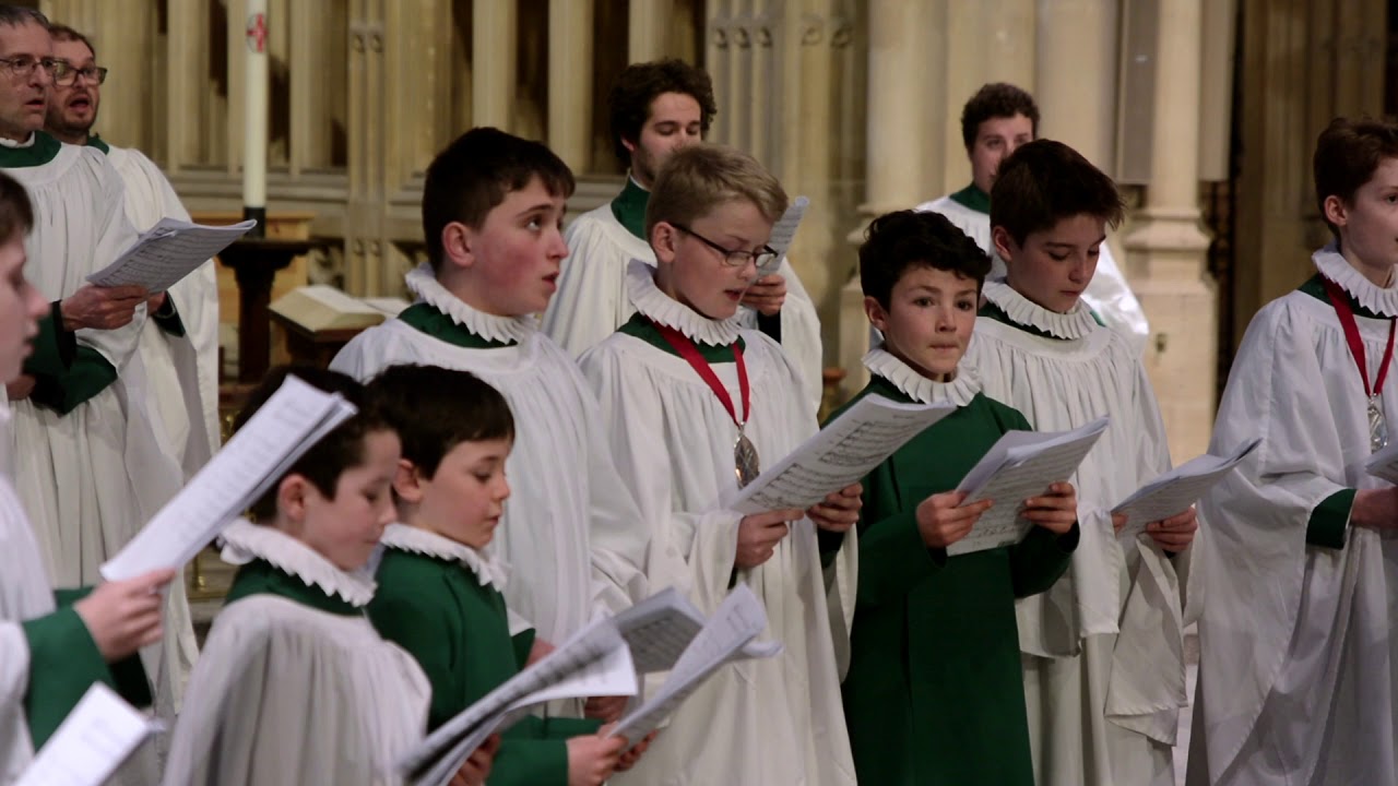 Psalm 121 (Walford Davies chant) - Bath Abbey Boys Choir & Lay-clerks