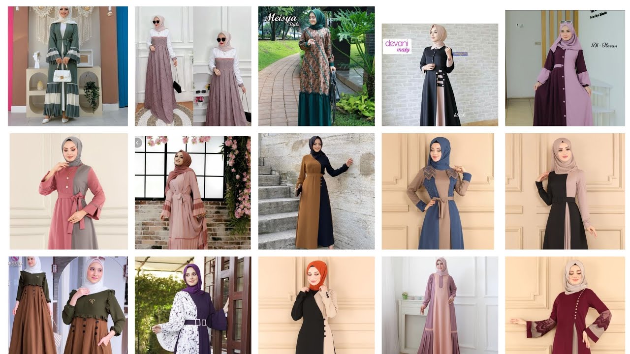 Double Colour Stylish abaya  fashion  collection  2025 #double Colour # trendy  fashion #