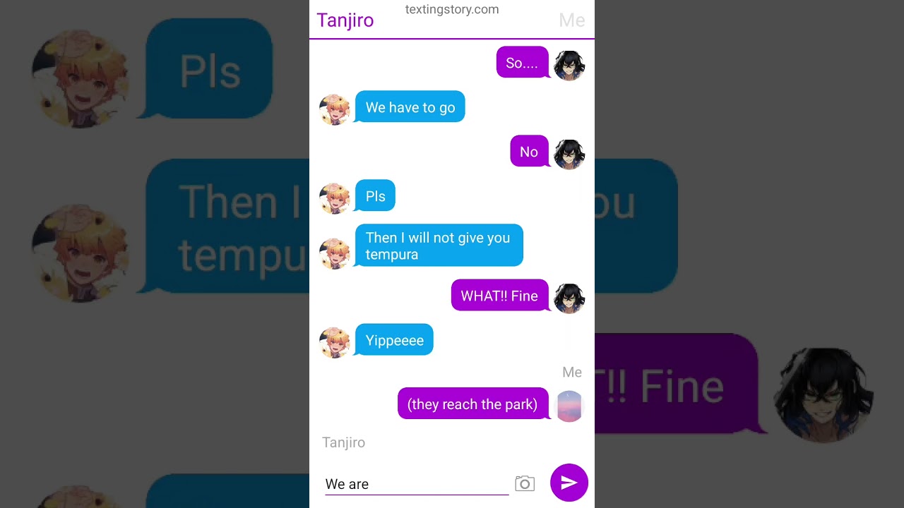 My first texting story.