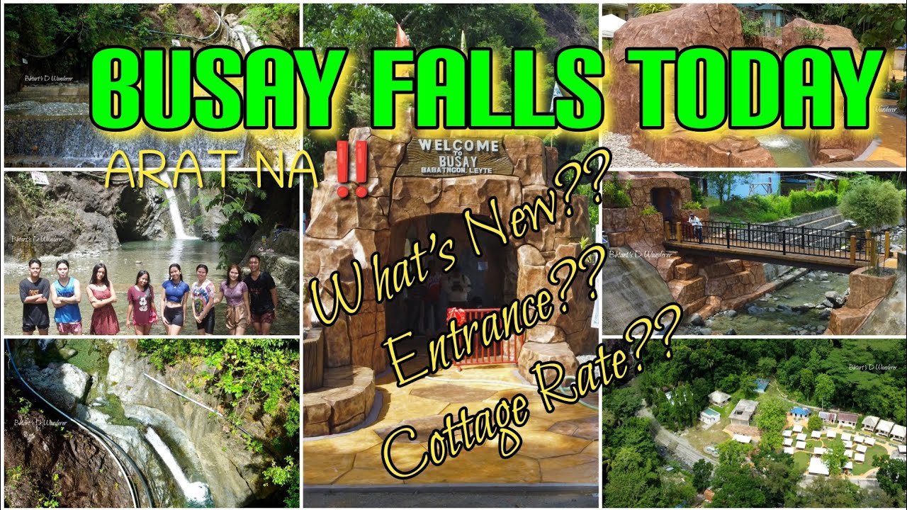 BUSAY Falls Resort is Now Open💦🍃