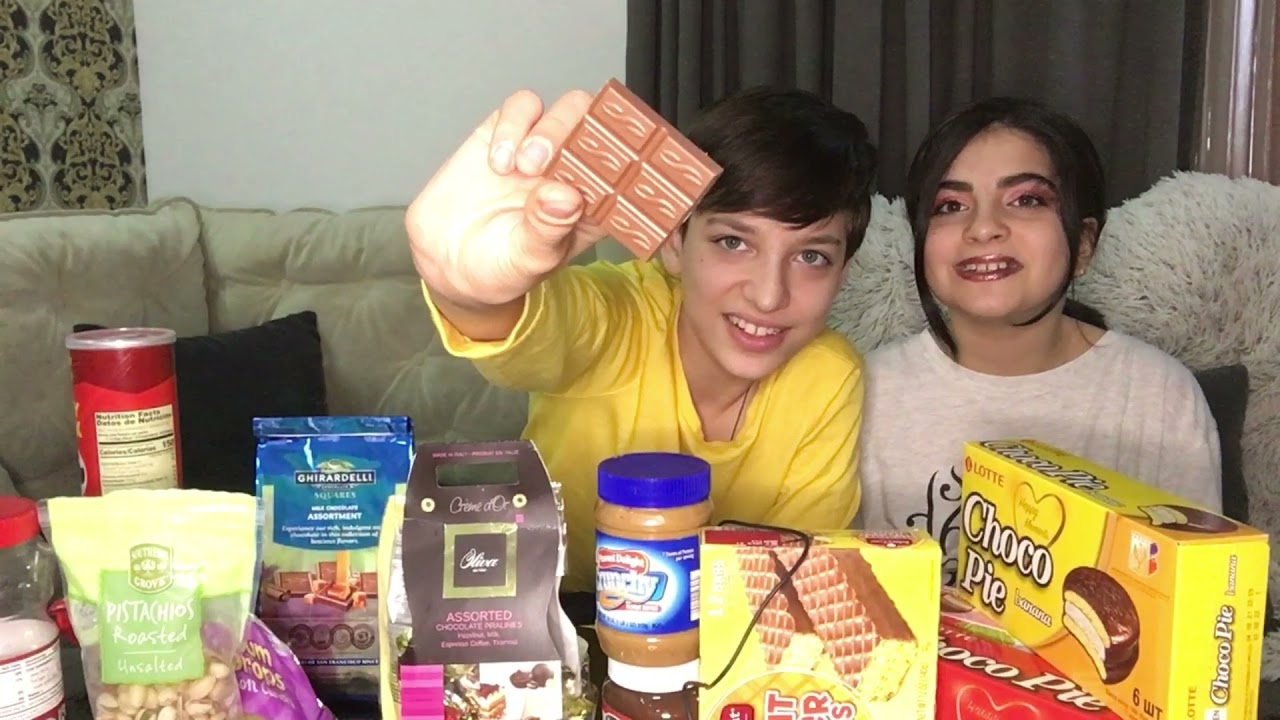 ვაგემოვნებთ ამერიკიდან გამოგზავნილ ტკბილეულს