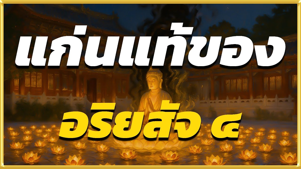 แก่นแท้ของอริยสัจ 4 ที่หลายคนยังหลงผิดทาง! l ปัญญาธรรม