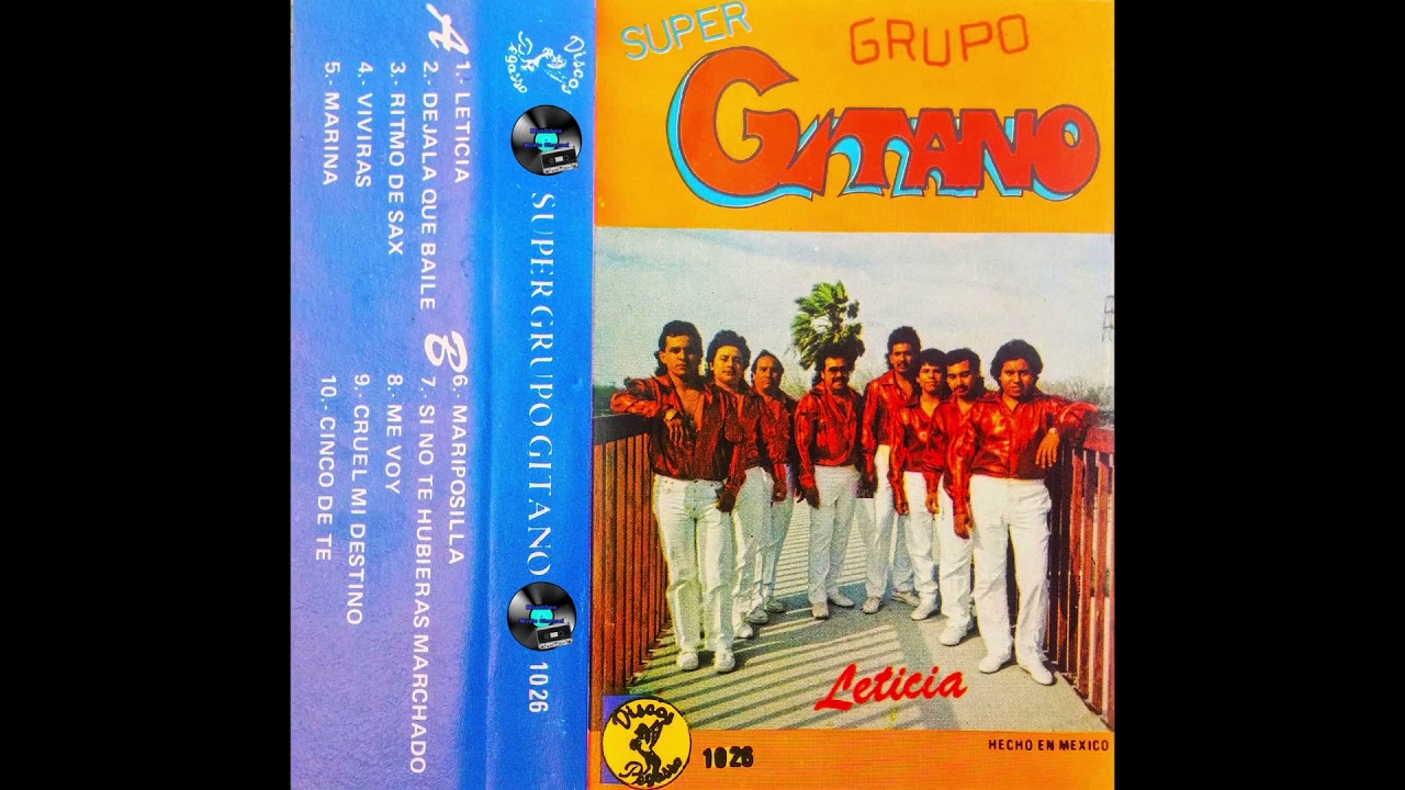 Super Grupo Gitana - Leticia ((CASSETTE COMPLETO))