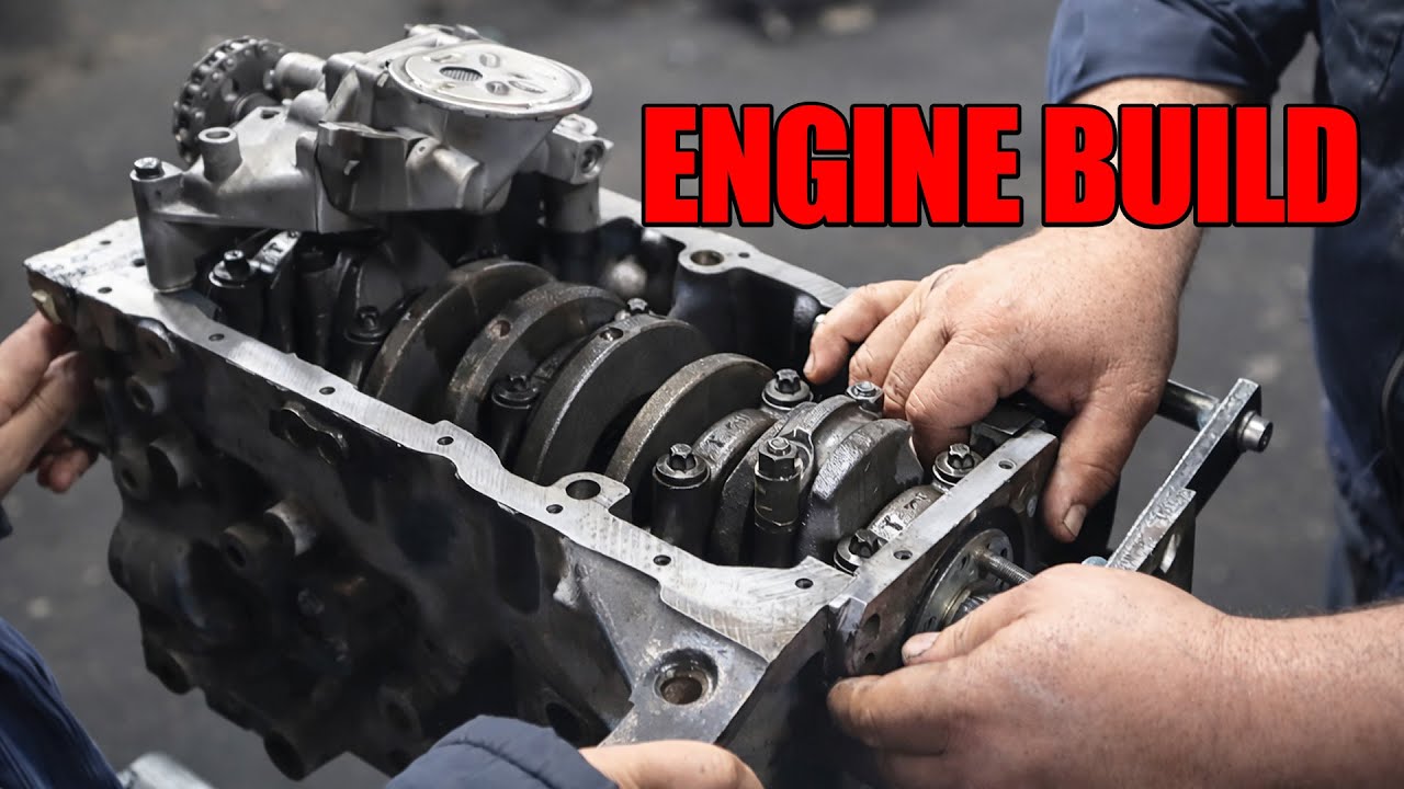 Full Engine Build Step by Step | Time-lapse Engine Build