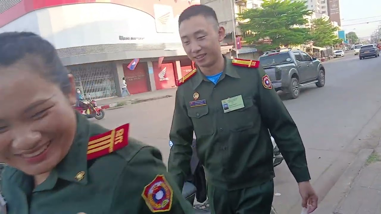 라오스 에서 제일 이쁜 아가씨♡