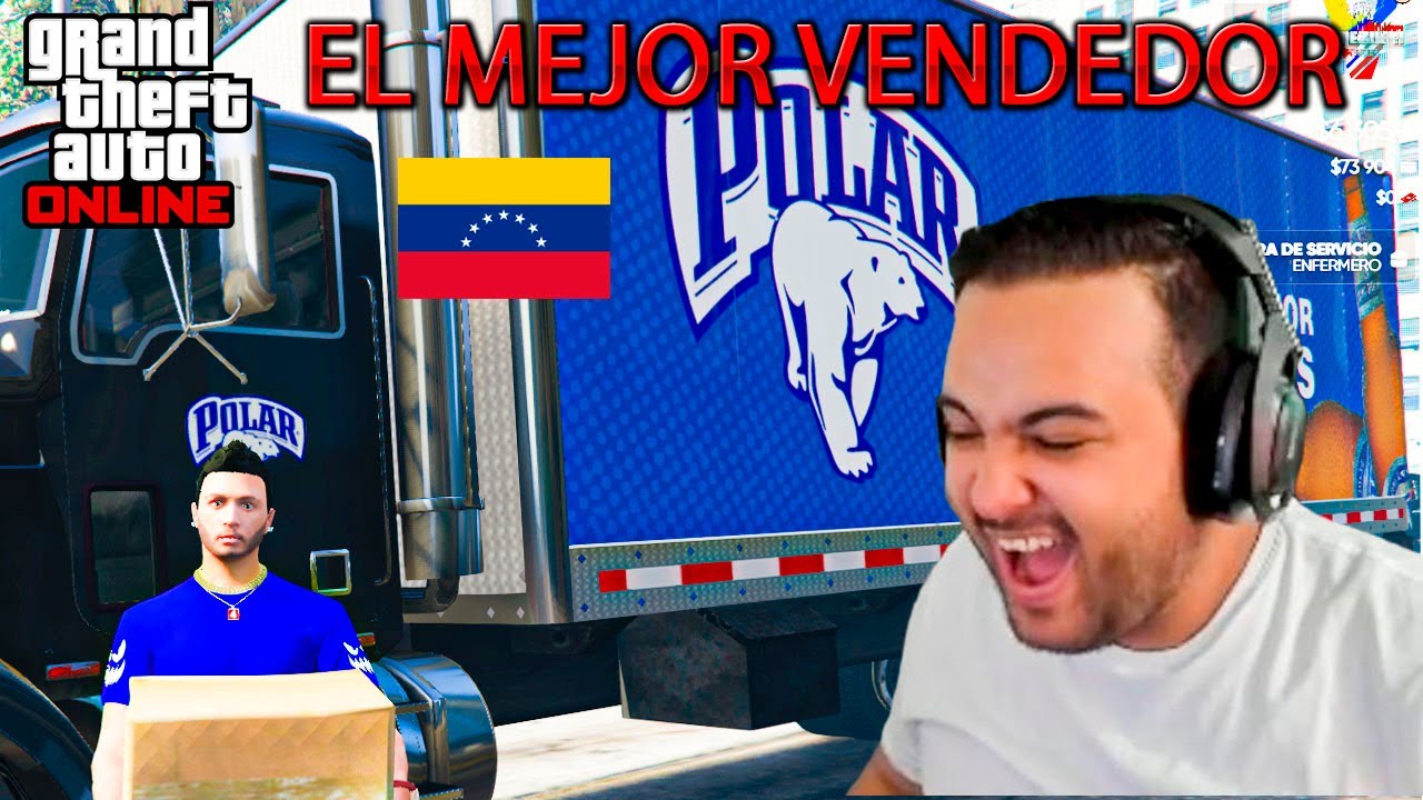 El mejor vendedor De Venezuela 🇻🇪 sin  DUDA! | *Final inesperado😱 *  | GTA V ROLEPLAY