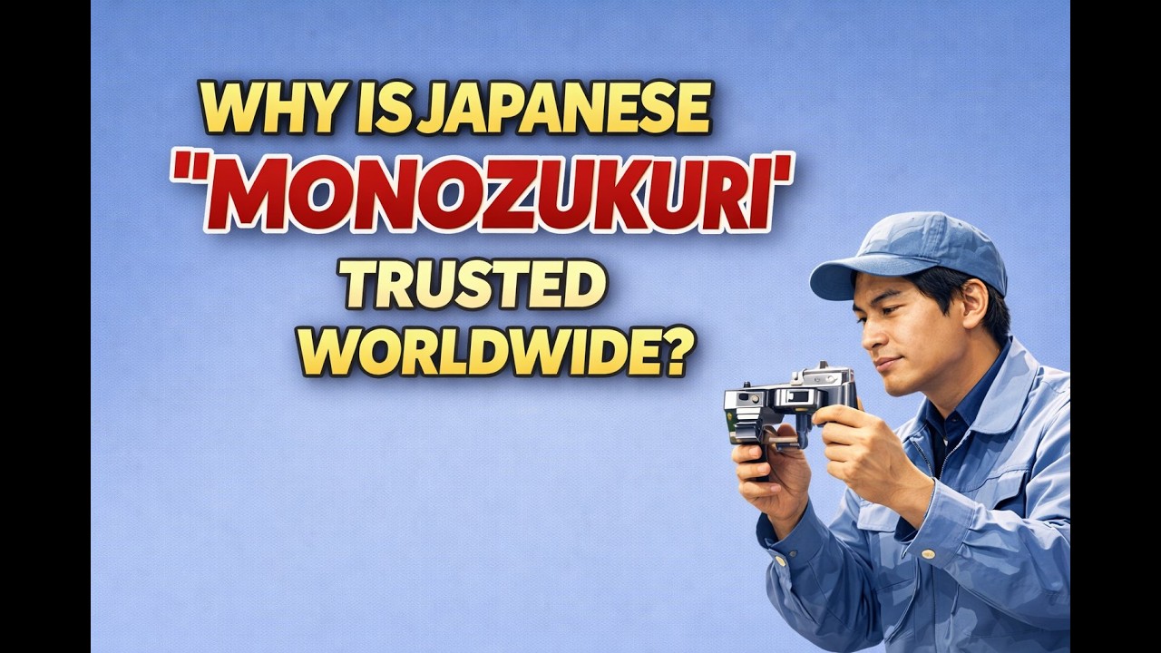 Why Japanese Manufacturing Is Trusted Worldwide　#JapaneseManufacturing#Kaizen#MadeInJapan