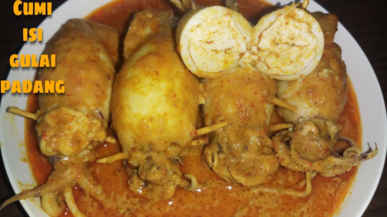 Resep Cumi Isi Gulai Padang Ala Restoran Padang