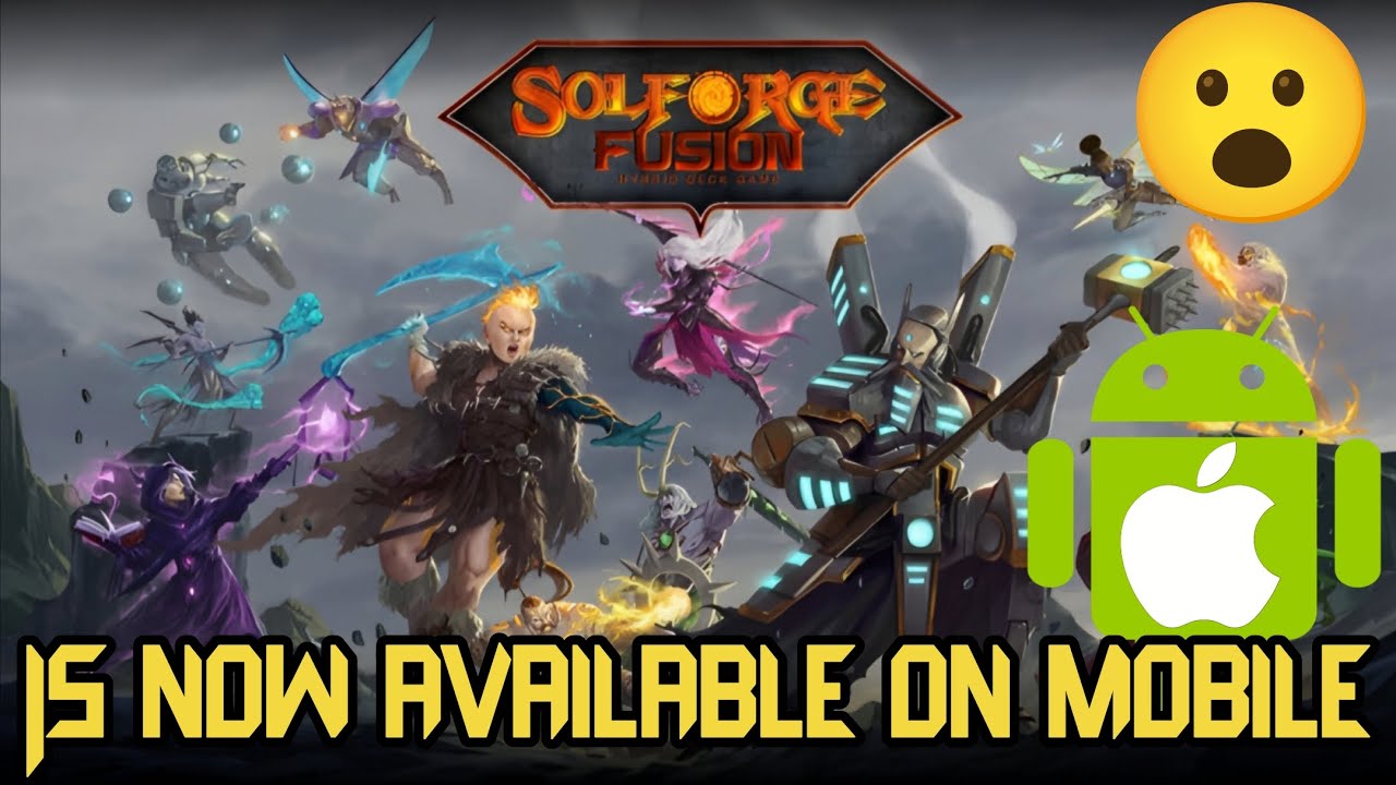 SOLFORGE FUSION, A GAME THAT'S MADE BY MAGIC THE GATHERING AND ASCENSION DESIGNERS 🤯