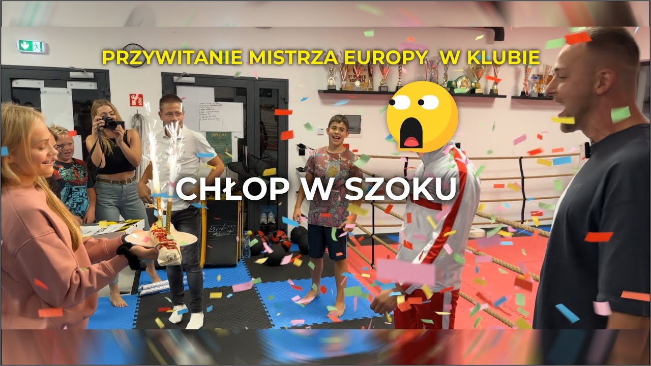 ALPHA VLOG #5 - CHŁOP W SZOKU !!! PRZYWITANIE MISTRZA EUROPY W KLUBIE