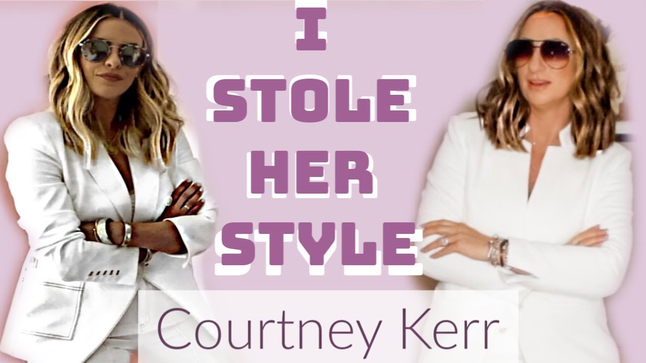 I STOLE Her Style  Courtney Kerr Over 40