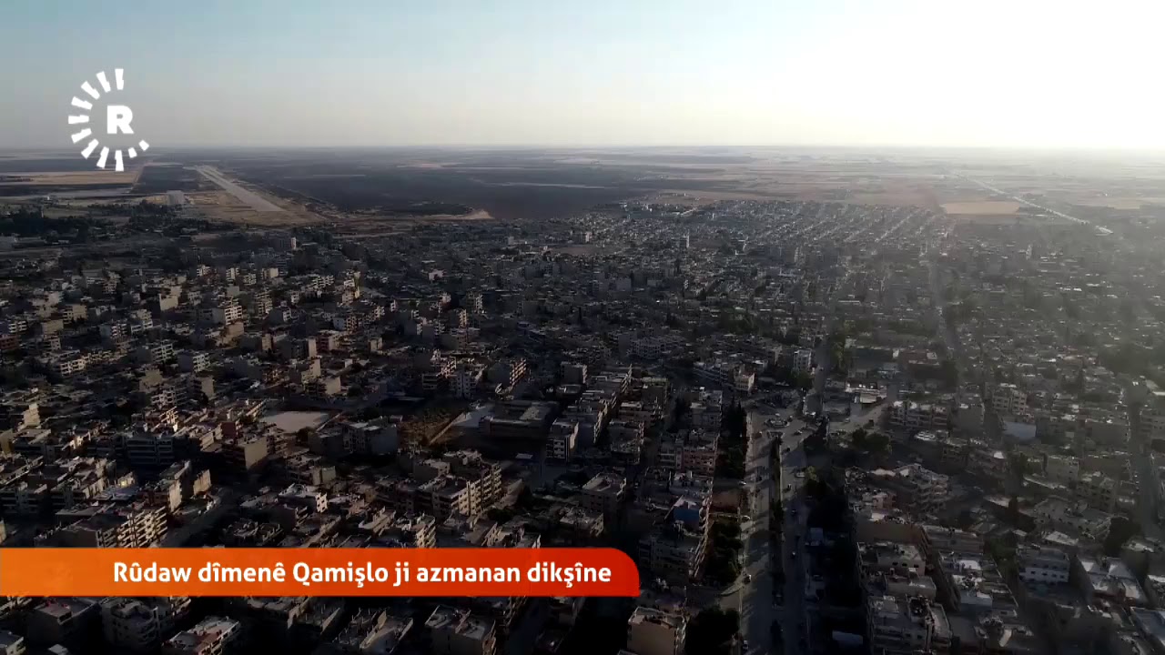 Dîmenên Qamişlo ji esman hatin kişandin