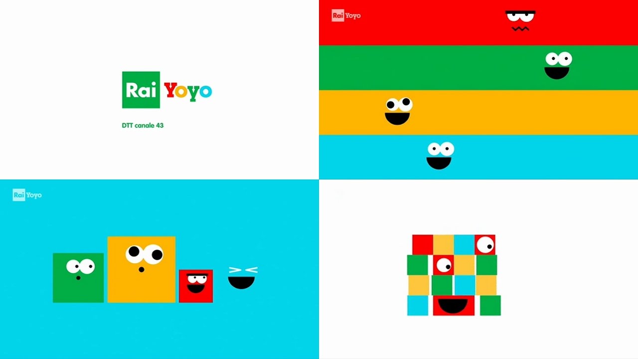 Rai Yoyo - Raccolta bumper 2017/2019