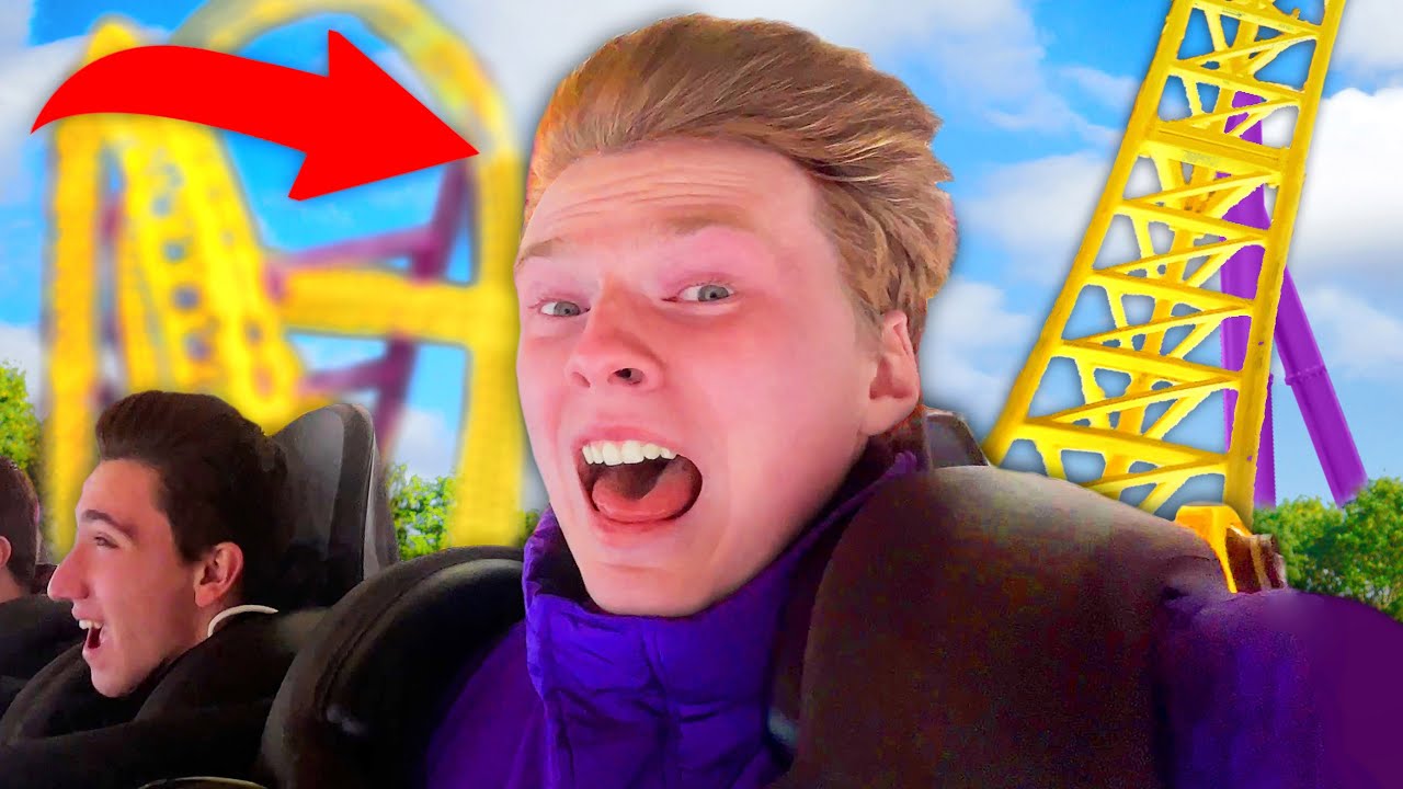 He PASSED OUT on THIS ROLLERCOASTER!!