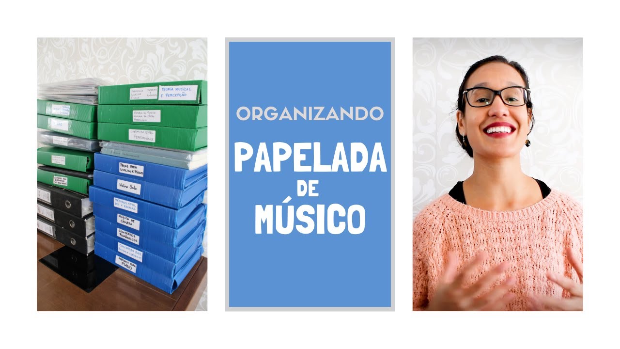 COMO ORGANIZAR SUAS PARTITURAS, CERTIFICADOS E DOCUMENTOS