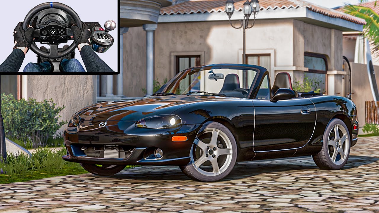 Mazda Mazdaspeed MX-5 - Forza Horizon 5 (Steering Wheel + Shifter) Thrustmaster T300 Gameplay