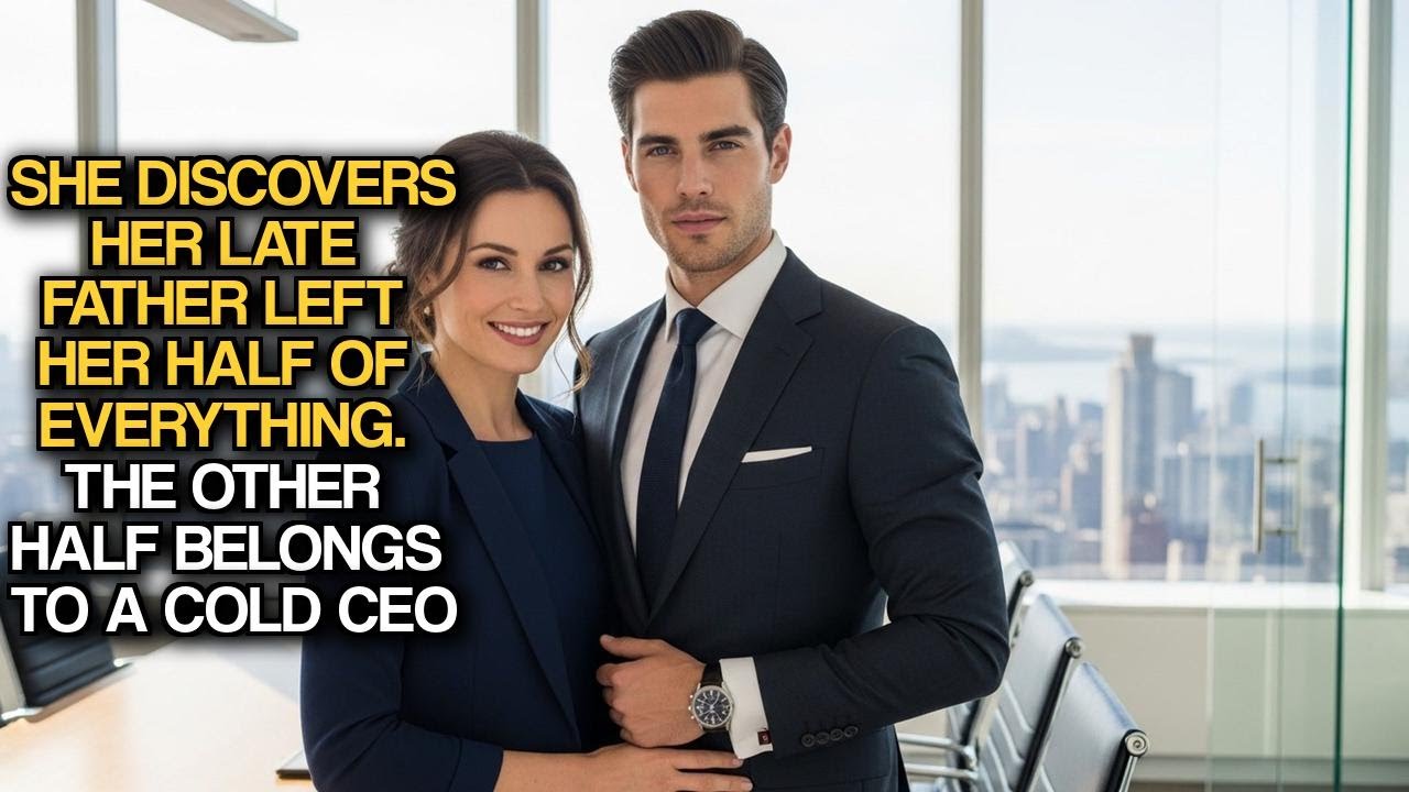 She Discovers Her Late Father Left Her Half of Everything. The Other Half Belongs to a Cold CEO