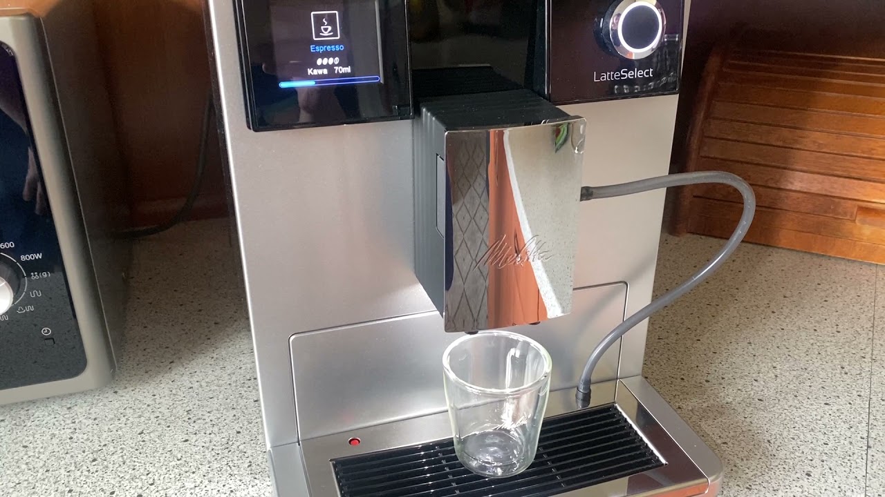 Melitta LatteSelect F63/0-201 - Parzenie espresso