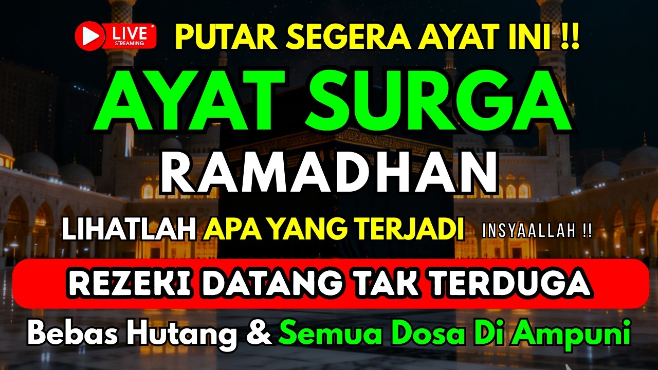 REZEKI LANCAR.. !! Dzikir Pagi Nabi Muhammad | أذكار الصباح | Perlindungan & Ketenangan Hati