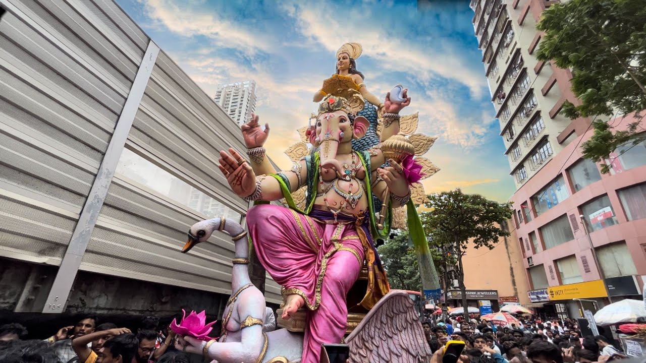 Dharavi Cha Sukhkarta Aagman Sohala 2023 | Mumbai 1st Ganpati Aagman | what a 🤩 Crowd