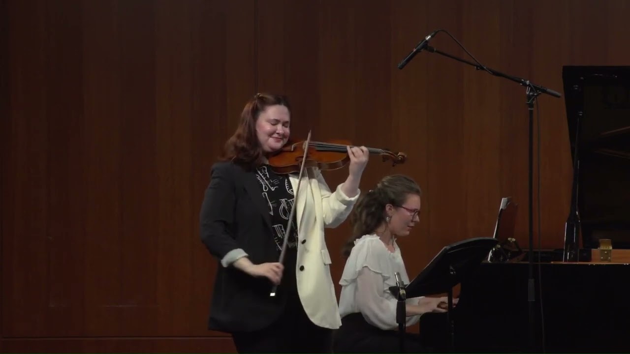 Ariel Horowitz & Alexa Stier perform William Grant Still: Summerland